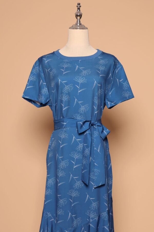 PO - Gisele Dress in Blue Botanic - Image 3