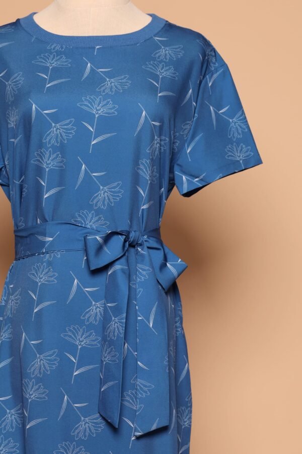 PO - Gisele Dress in Blue Botanic - Image 2
