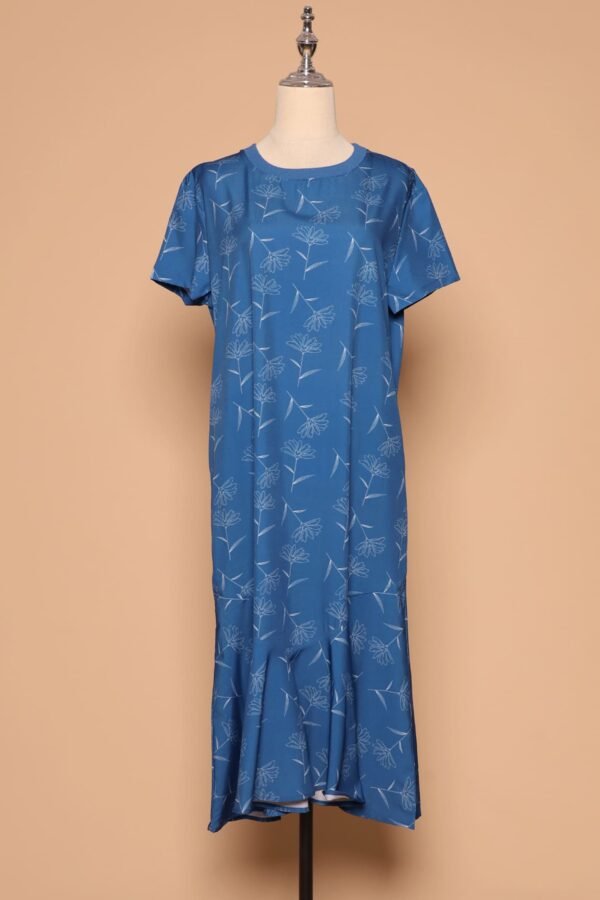 PO - Gisele Dress in Blue Botanic - Image 5