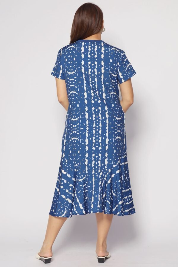 Gisele Dress in Blue Madrid - Image 10