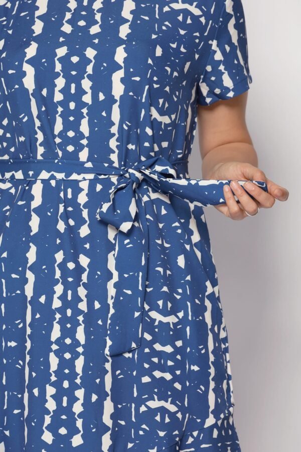 Gisele Dress in Blue Madrid - Image 5