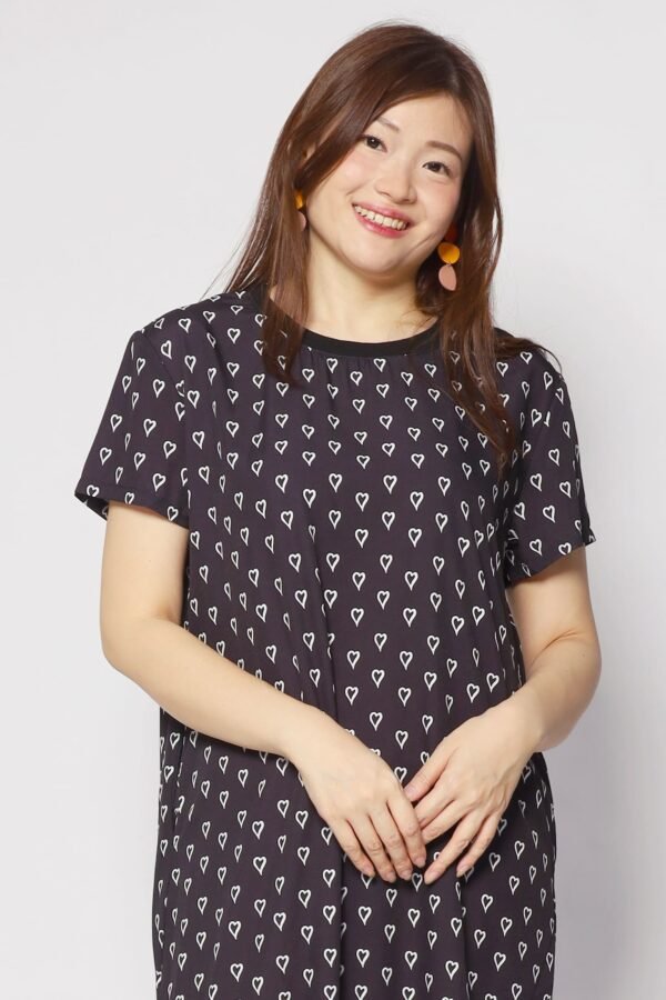 Gisele Dress in Tiny Hearts - Image 12