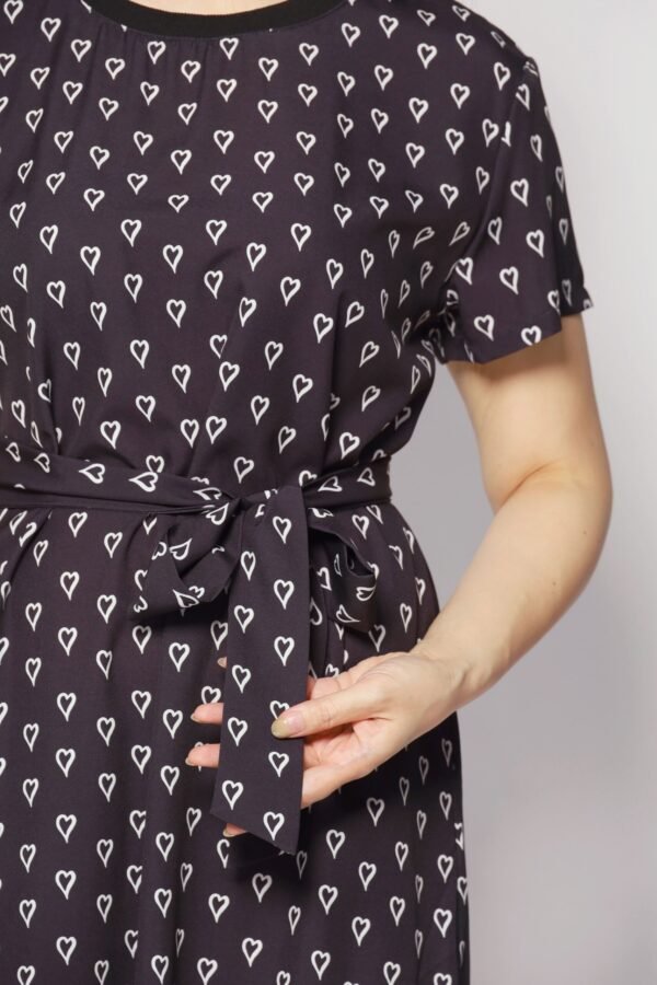 Gisele Dress in Tiny Hearts - Image 7