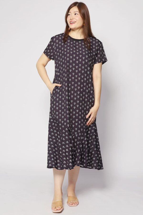Gisele Dress in Tiny Hearts - Image 8