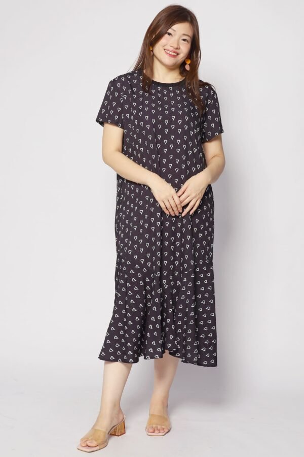 Gisele Dress in Tiny Hearts - Image 2