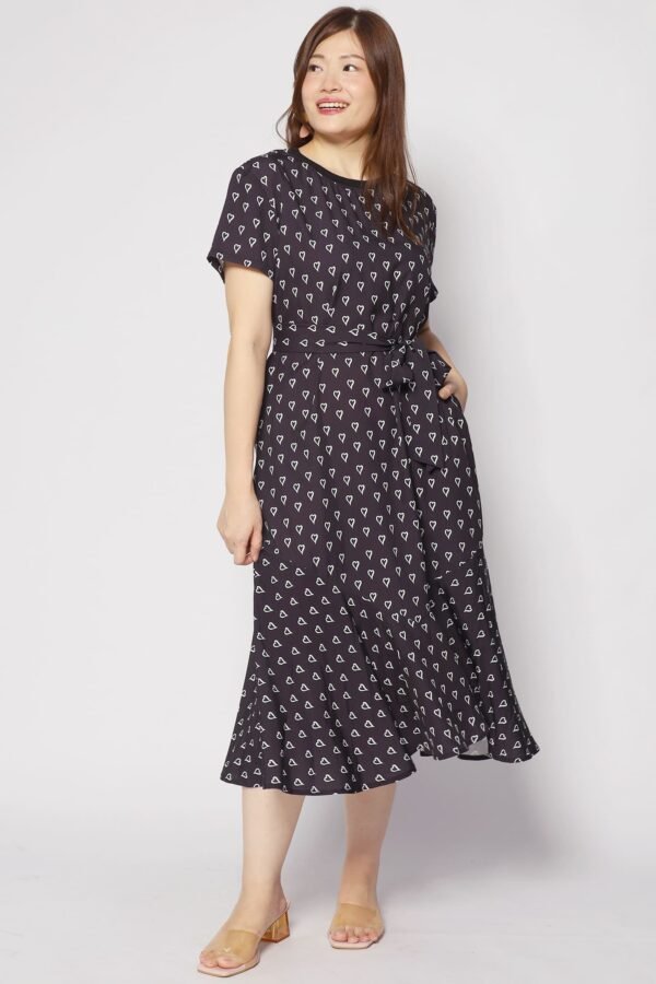 Gisele Dress in Tiny Hearts - Image 5