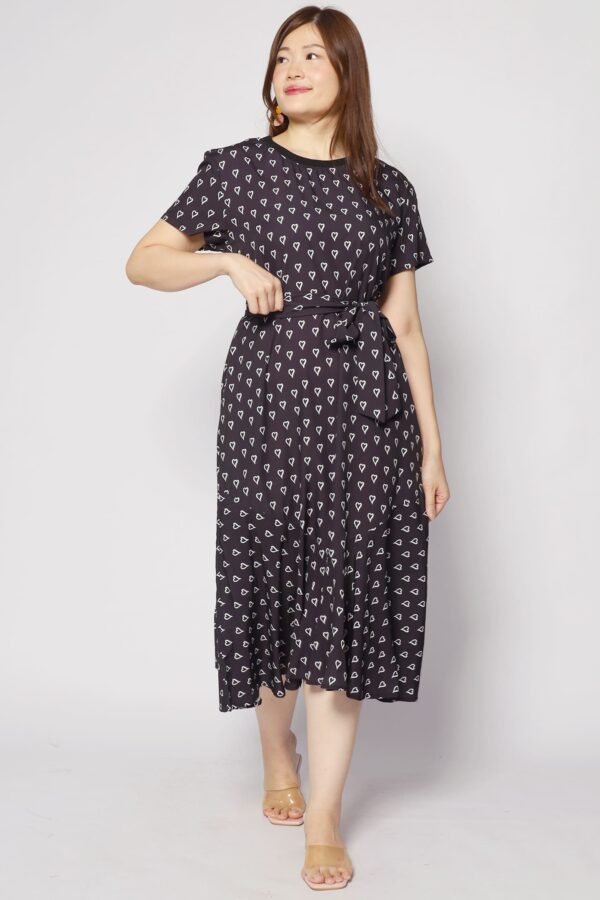 Gisele Dress in Tiny Hearts - Image 4