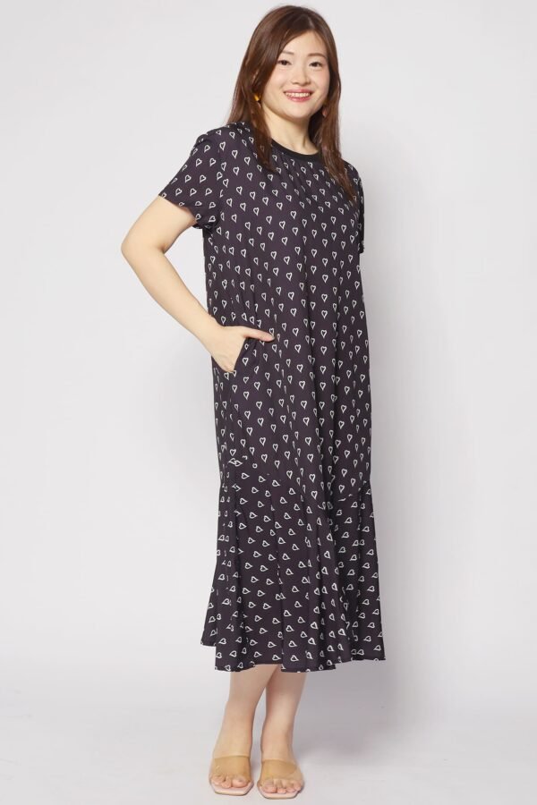 Gisele Dress in Tiny Hearts - Image 9