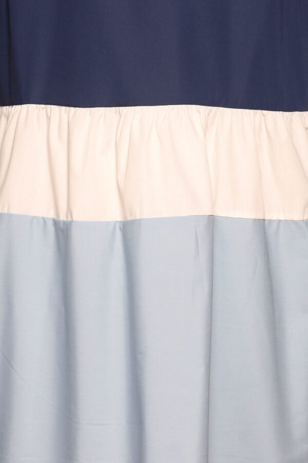 PO - Gracie Colourblock Dress in Blue - Image 6