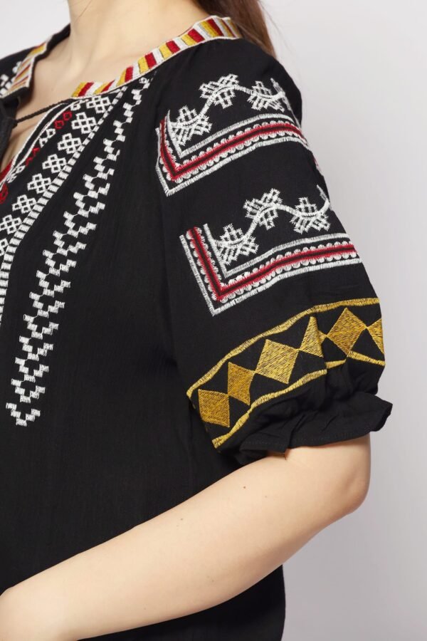 Hallie Boho Embroidered Top - Image 8