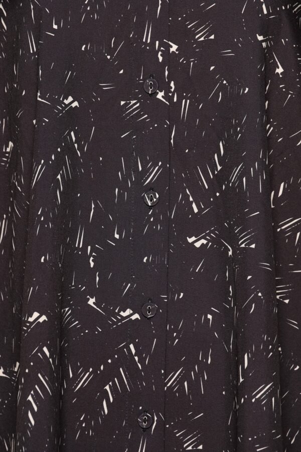 PO - Hanhan Shirt Dress in Black Chalk - Image 7