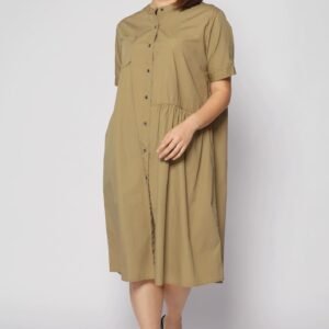 Hunter Dress in Khaki