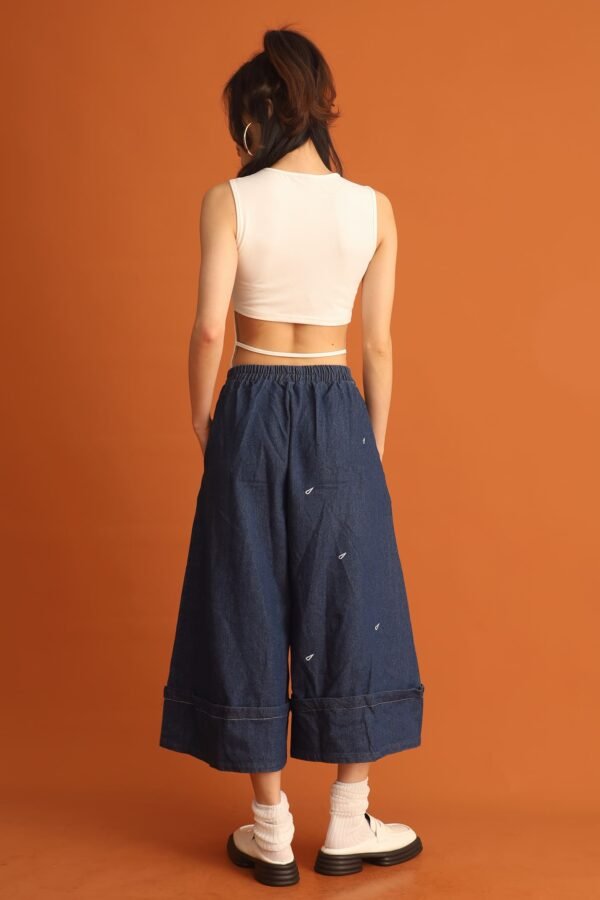 CHOSEN - Jiji Denim Culottes - Image 7