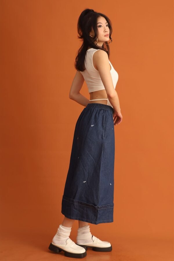 CHOSEN - Jiji Denim Culottes - Image 5