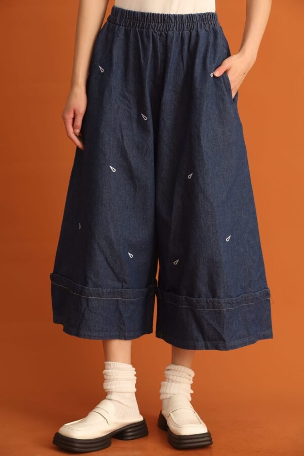 CHOSEN - Jiji Denim Culottes - Image 2