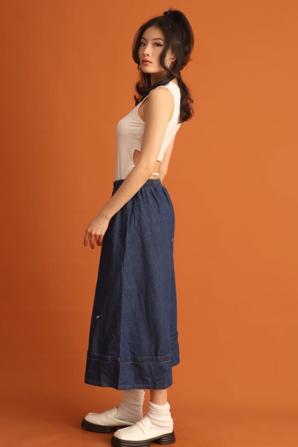 CHOSEN - Jiji Denim Culottes - Image 6