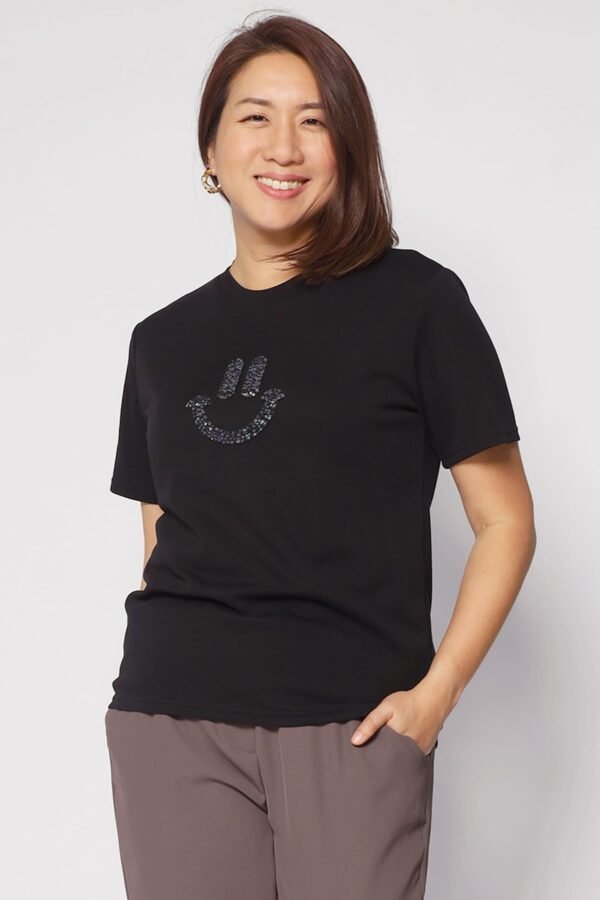 Happy Go Lucky Sequin Top - Image 2