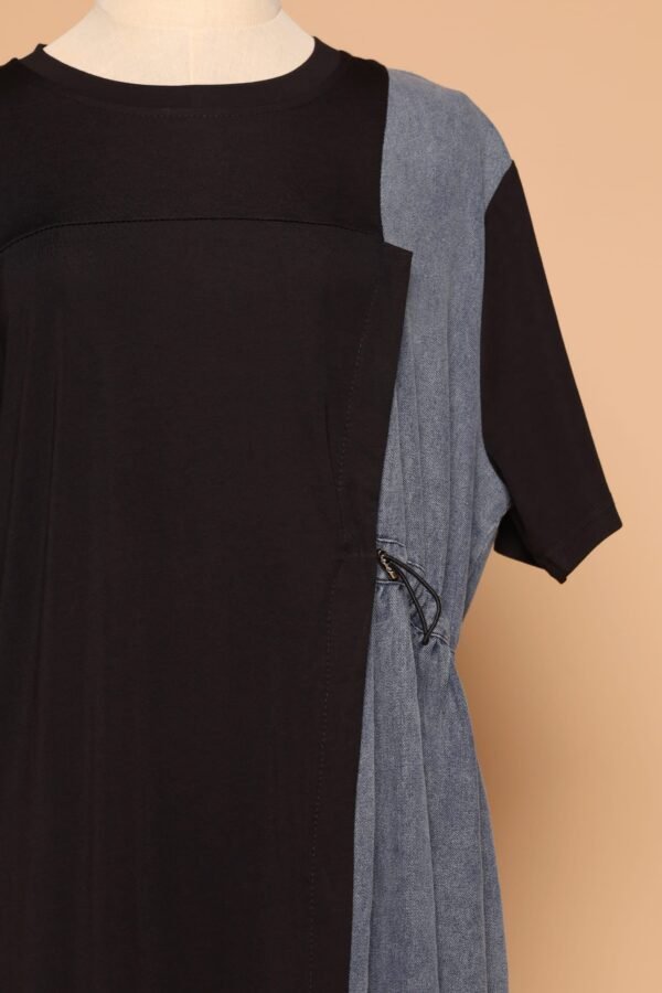 PO - Kara Dress in Denim Black - Image 4