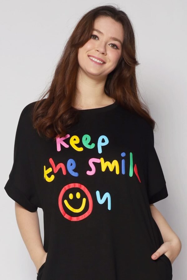 PO - Keep the Smile On Tee Dress - Image 2