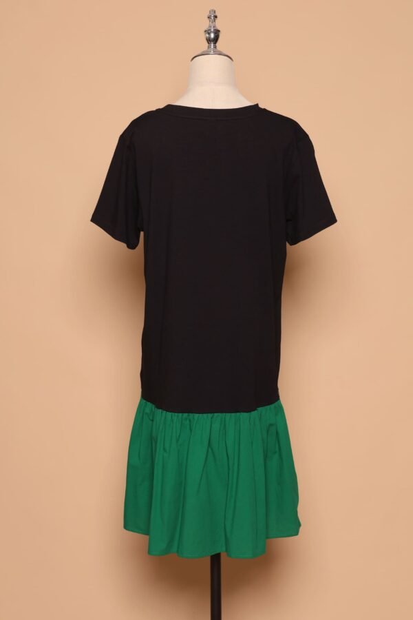 PO - Kyong Colourblock Dress in Green - Image 4