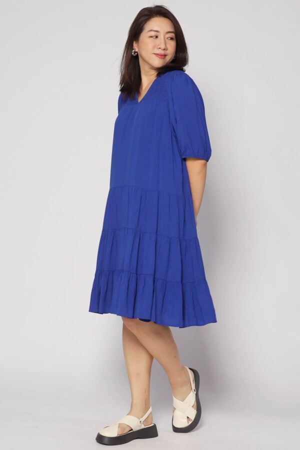 Melbourne Dress in Cobalt Blue - Image 9