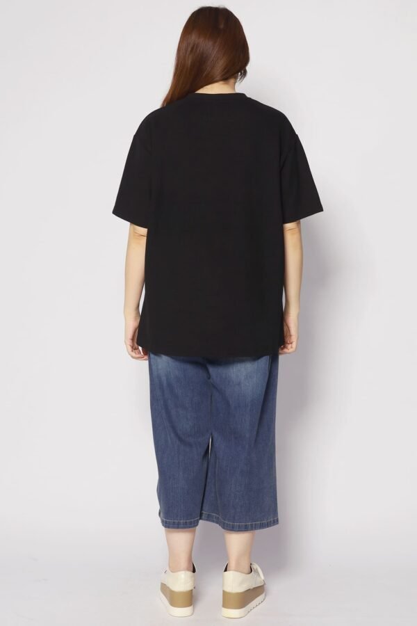 La Paris Tee in Black - Image 7