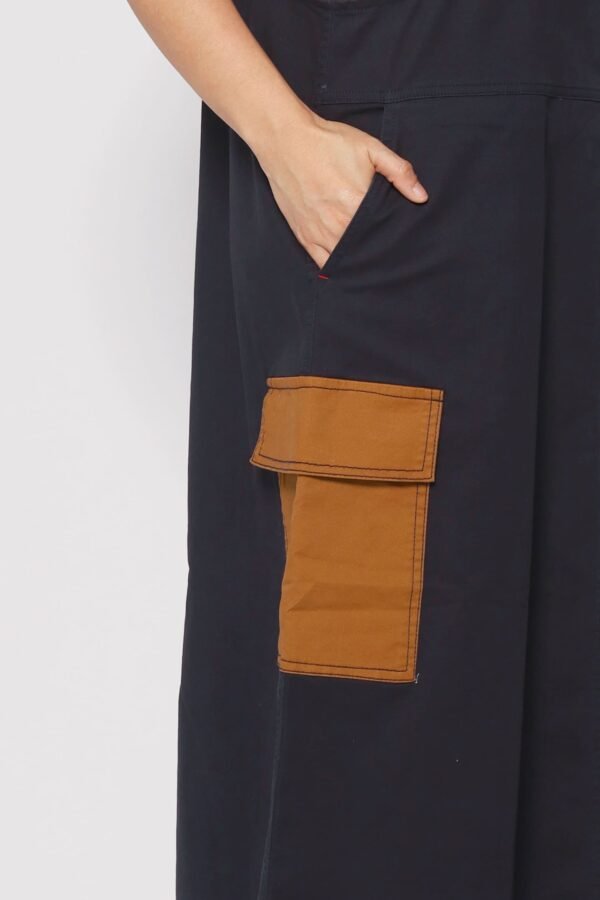 Phoenix Colourblock Pinafore Dress - Image 10