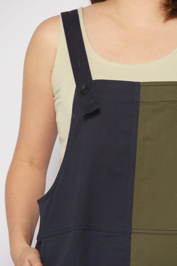 Phoenix Colourblock Pinafore Dress - Image 8