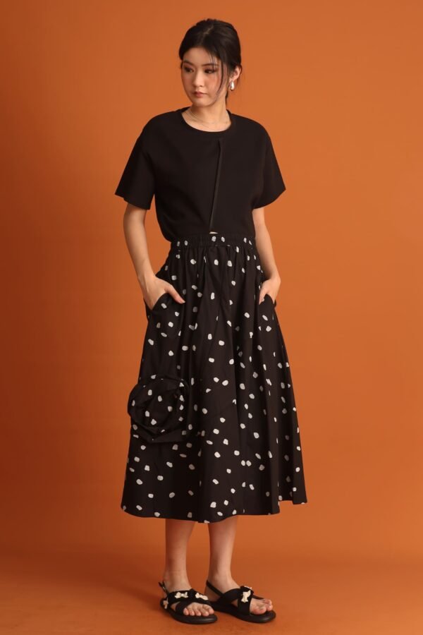 CHOSEN - Jiyeon Polkadot Skirt - Image 4