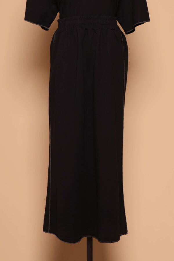 PO - Rocco 2 in 1 Top and Skirt Set in Black - Image 2