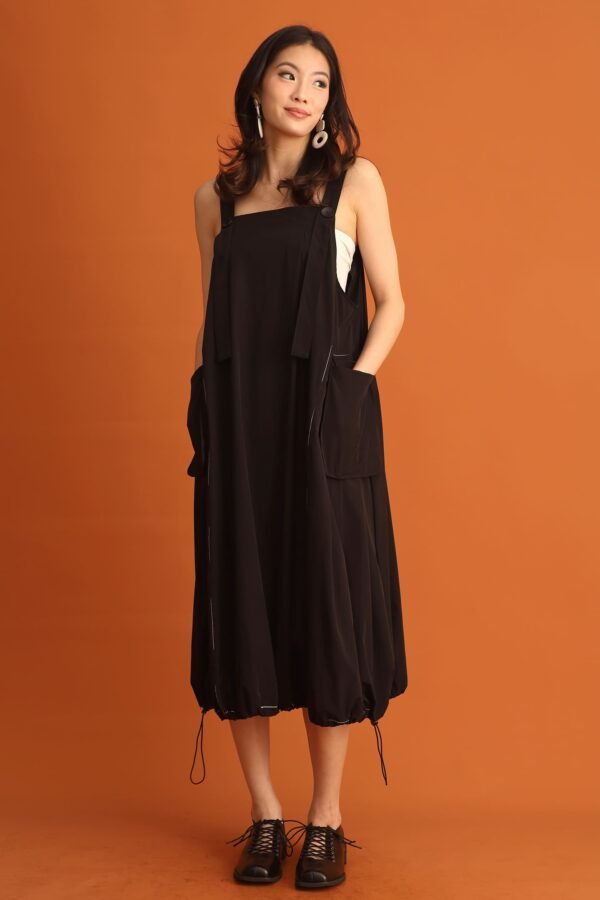 CHOSEN - Sera Pinafore Drawstring Dress - Image 3