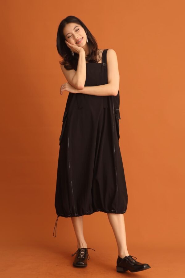 CHOSEN - Sera Pinafore Drawstring Dress - Image 2