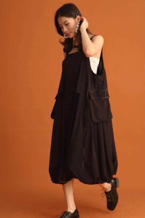 CHOSEN - Sera Pinafore Drawstring Dress - Image 6