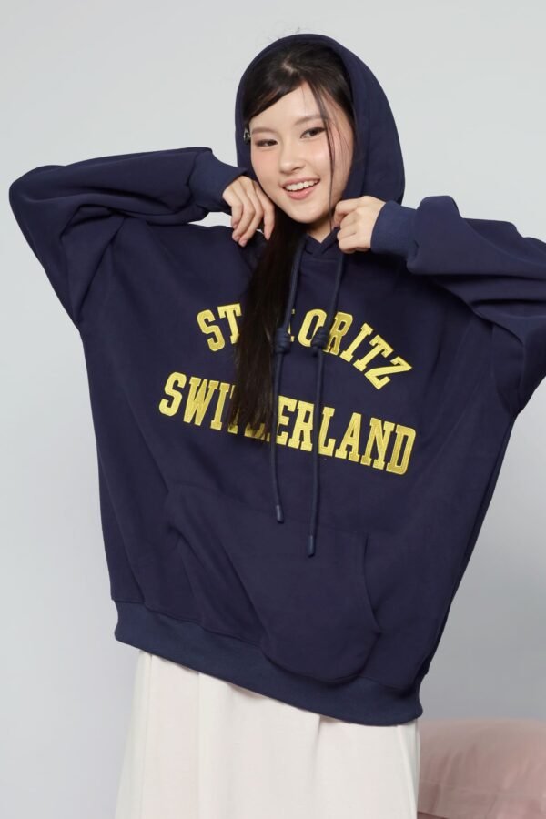 JOY - Switzerland Hoodie Pullover in Blue - Image 2