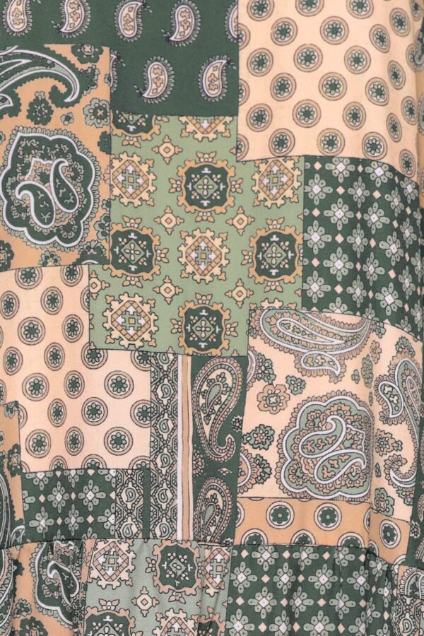 PO - Sydney Dress in Green Paisley - Image 9