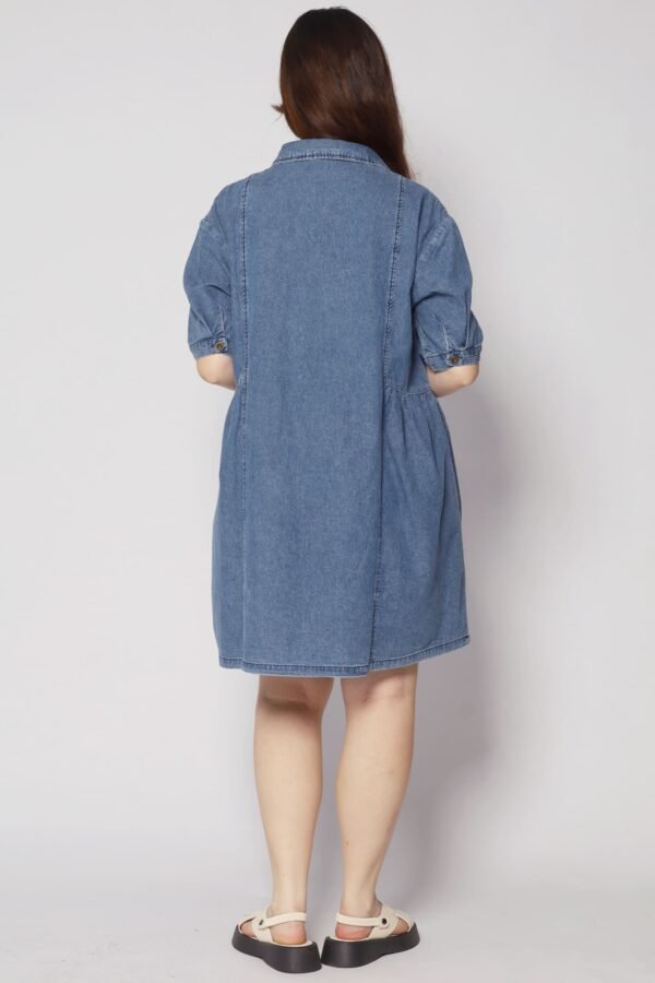 PO - Vava Denim Pocket Dress - Image 6