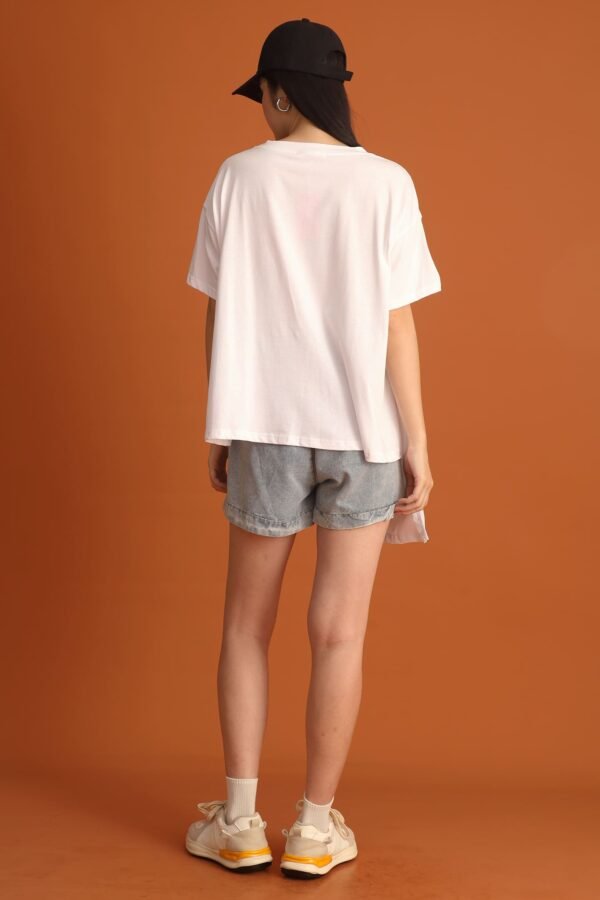 CHOSEN - Danielle Asymmetrical Top in White - Image 6