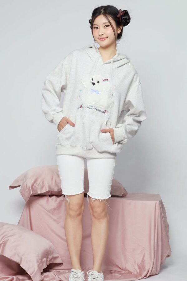 JOY - Xiao Gou Gou Hoodie Pullover Top - Image 5