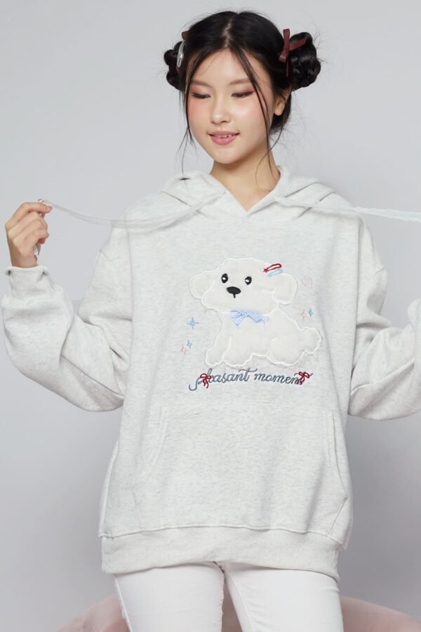 JOY - Xiao Gou Gou Hoodie Pullover Top - Image 9