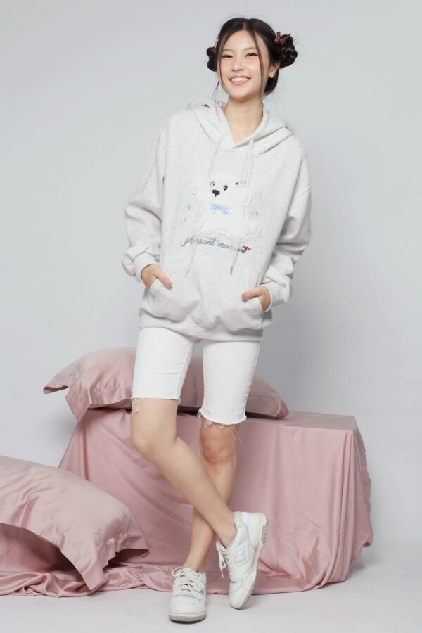 JOY - Xiao Gou Gou Hoodie Pullover Top - Image 3