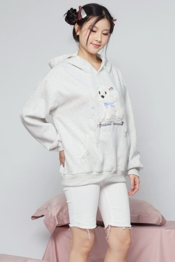 JOY - Xiao Gou Gou Hoodie Pullover Top - Image 8