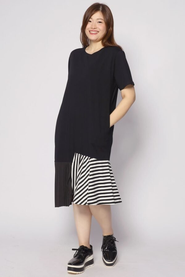 Yara Monochrome Dress - Image 4